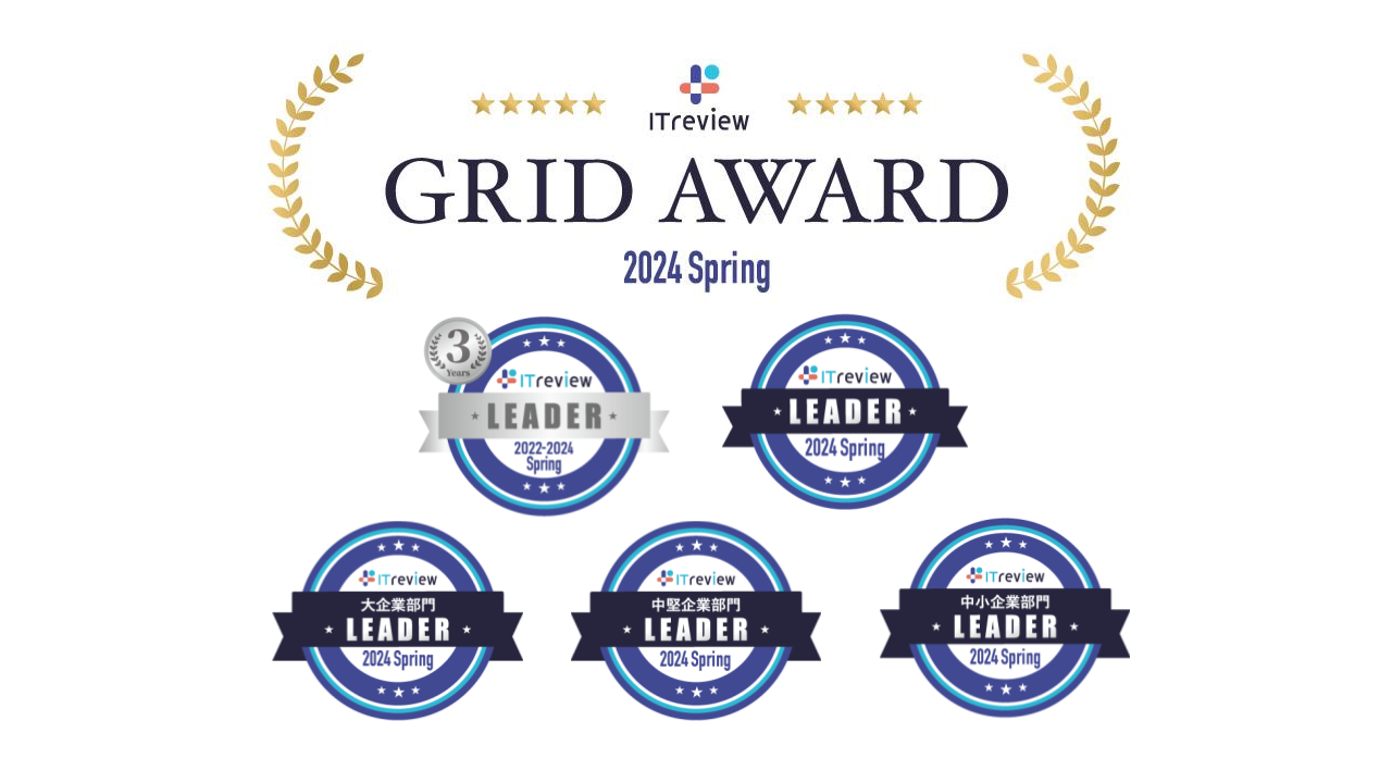 「BtoBプラットフォーム 請求書」が 「ITreview Grid Award 2024 Spring」の 「請求書・見積書作成ソフト」「請求書受領サービス」の 2カテゴリで最高位の「Leader」を受賞
